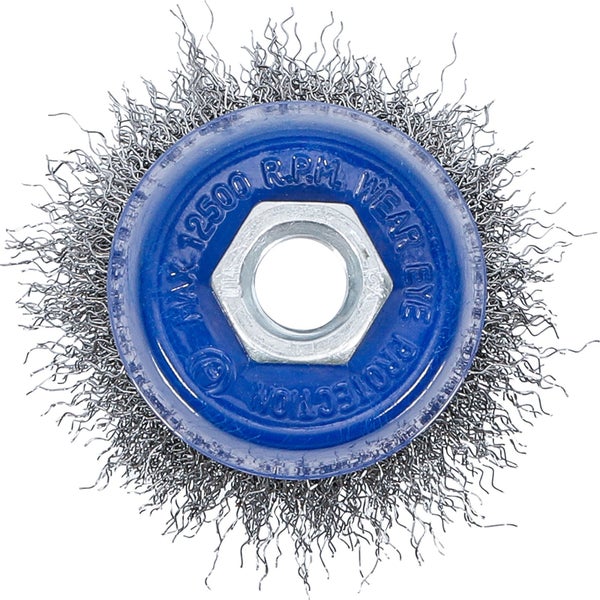 Drahtbürstenaufsatz für Bohrmaschine