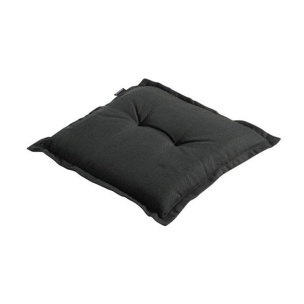 Sitzkissen Rib schwarz - Ca. 50x50 cm - 4er-Set