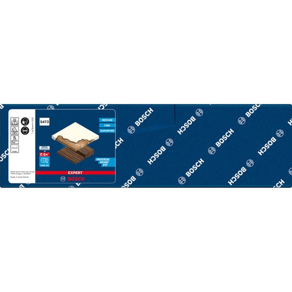 Bosch Expert S473 Standard Pad 98 x 120 x 13 mm superfein - 2608901173