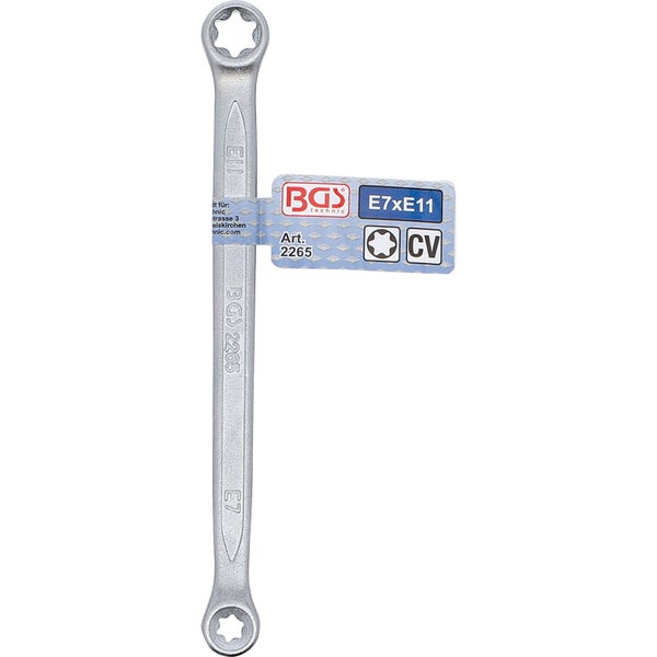 BGS technic Ringmaulschlüssel E7 x E11