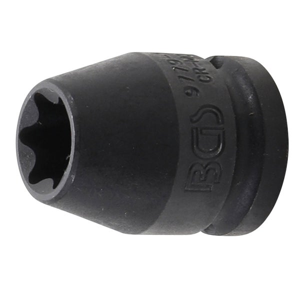 BGS Kraft-Steckschlüssel-Einsatz E-Profil Antrieb Innenvierkant 12,5 mm (1/2) SW E18 - 9779-18