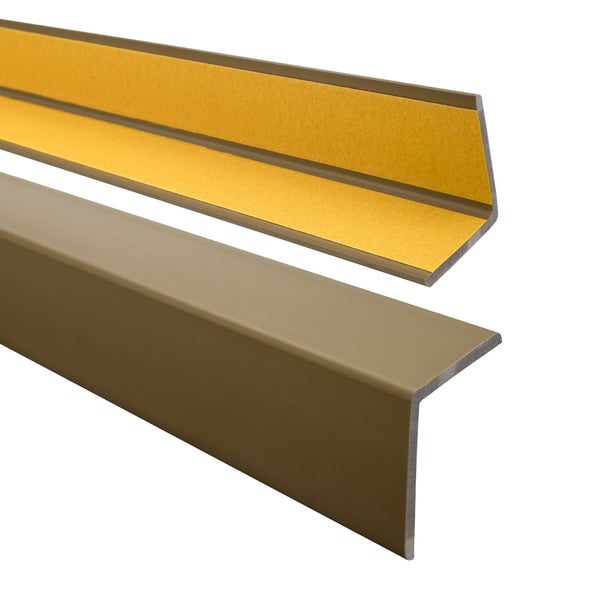 Winkelschiene aus Kunststoff mit Klebestreifen