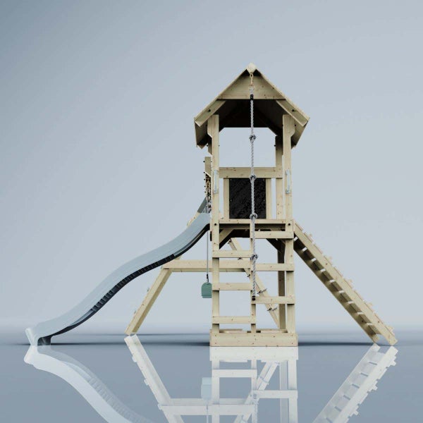 Set aus vier grünen Einsatzboxen aus Kunststoff für Sortierkästen.