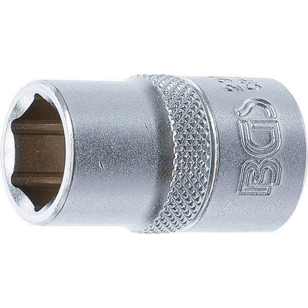 BGS Steckschlüssel-Einsatz Sechskant Antrieb Innenvierkant 12,5 mm (1/2) SW 14 mm - 2914
