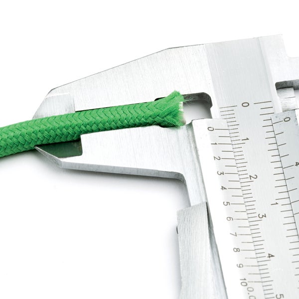 Textilkabel Grün, 3-adrig, (3x 0,75 mm²) - Stoffkabel mit Erdleiter, Meterware