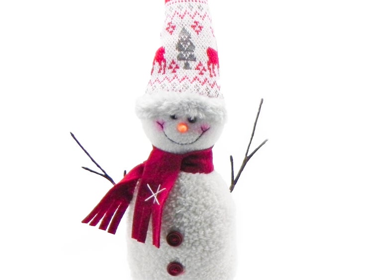 Tür- und Fensterstopper Schneemann 40 x 10 cm