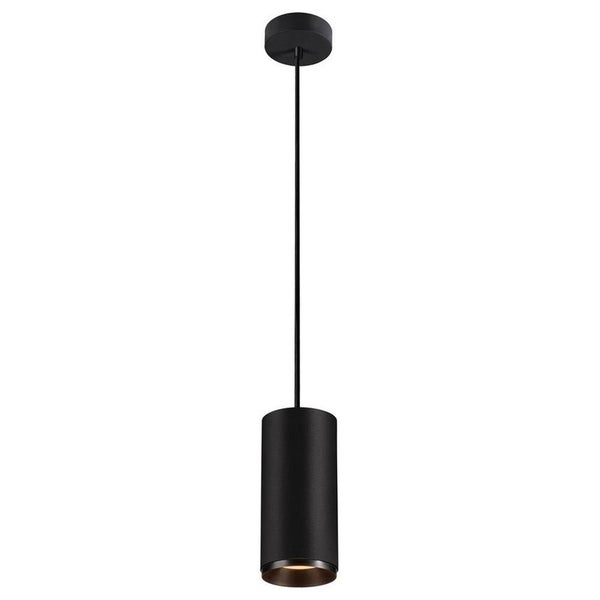 LED Pendelleuchte Numinos in Schwarz 28W 2400lm 2700K 36°