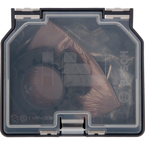 Bosch Schleifpapier-Set in Kunststoffbox