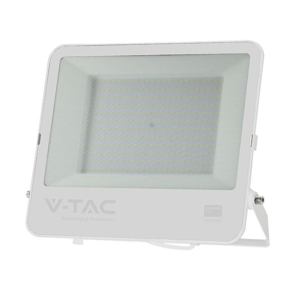 V-TAC VT-44204-W - LED-Scheinwerfer - Samsung - IP65 - Weißes Gehäuse - 1 Meter Kabel - 200 Watt -