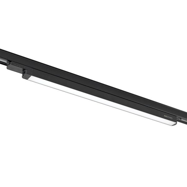 Arcchio LED Stromschienenstrahler Harlow (Modern) in Schwarz aus Aluminium (1 flammig, ) Arbeitszimmerleuchte
