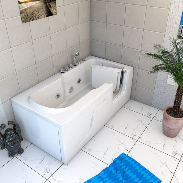 Seniorenwanne mit Tür S17-TH-WP-L 150x75cm