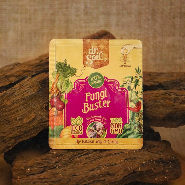 Dr.Soil FUNGI BUSTER, Biostimulator mit fungizider Wirkung, 10ml Einzeldosis pro 1L Sprühlösung
