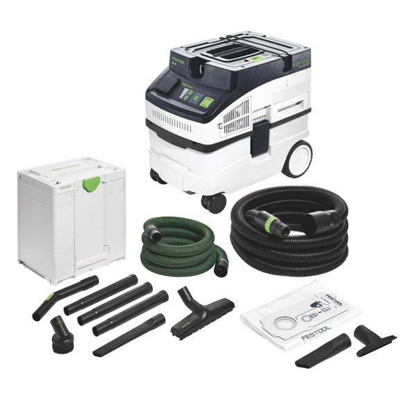 Festool CT 15 E CLEANTEC Absaugmobil 15 l ( 577410 ) + Festool RS-HW D 36-Plus ( 577258 ) Handwerker Reinigungsset