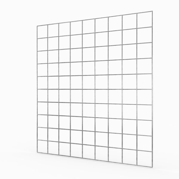 Gitter 10 x 10 cm Maschenweite - Maße: 100 x 90 cm