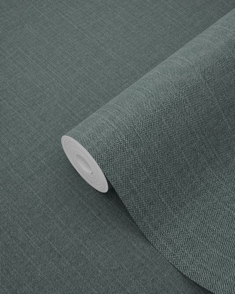 Eine Rolle Vliestapete mit Stoffstruktur