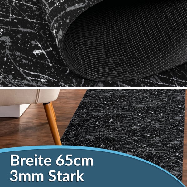 Schmutzfangmatte mit Muster, 65 cm breit und 3 mm stark
