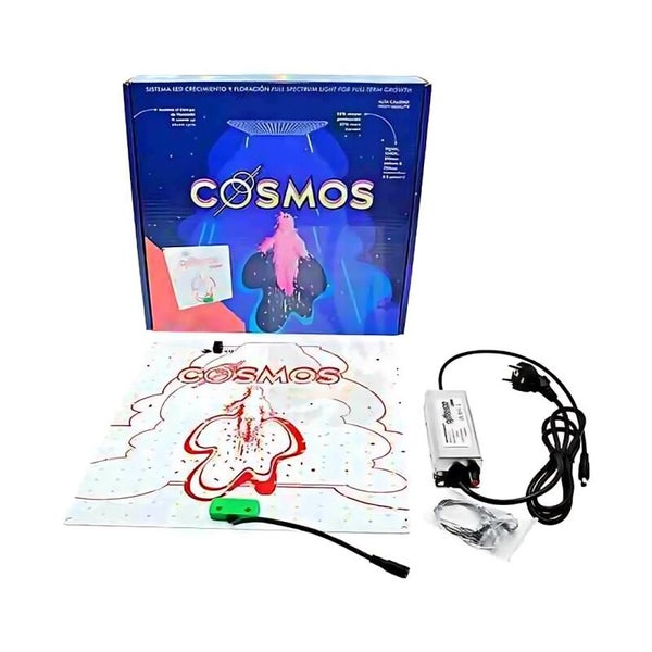 Cosmos 45W LED Pflanzenlampe – Vollspektrum Grow Lampe für 100x100 cm Growbox – Energiesparend, kompakt & langlebig – Für Wuchs- & Blütephase
