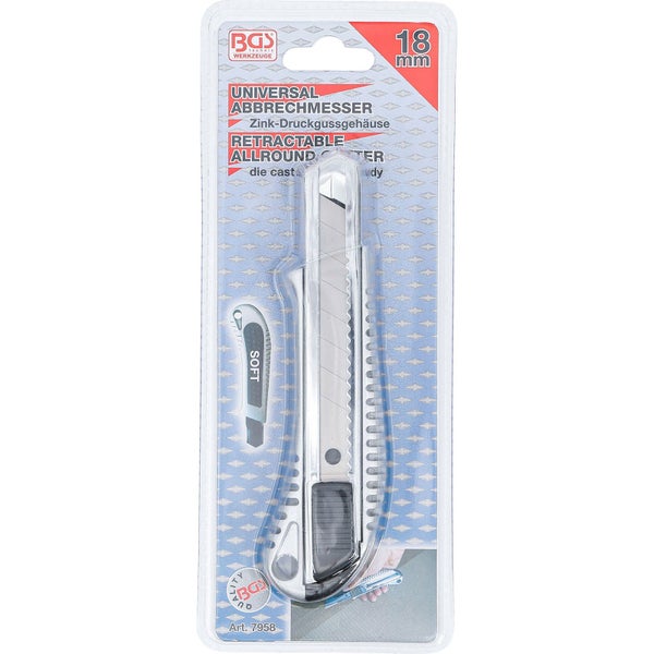 Cuttermesser mit Metallschaft