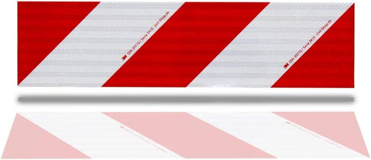 Warnmarkierung mit diagonalen Streifen