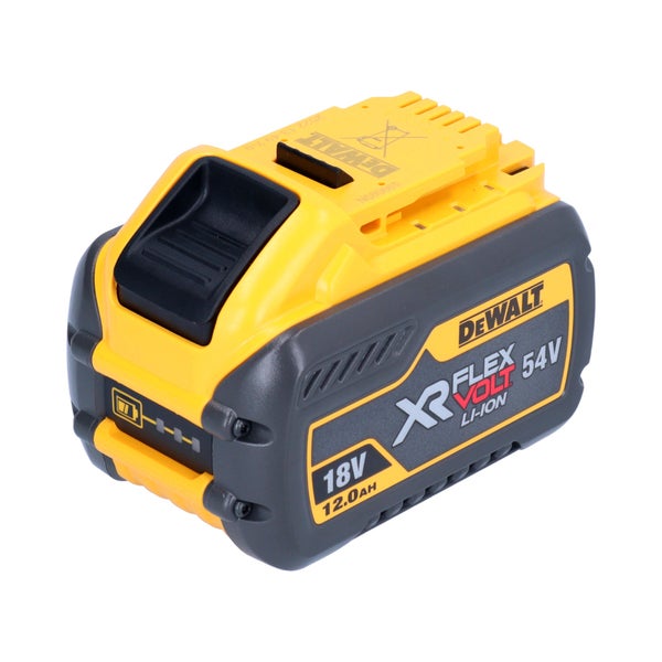 DeWalt XR Flexvolt Akku mit 18 Volt und 54 Volt Spannung sowie 12 Ampere Stunden Kapazität für Elektrowerkzeuge