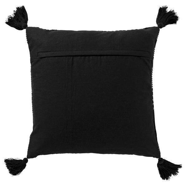 Tamar Kissenbezug - Gestreift 45x45 cm, Schwarz