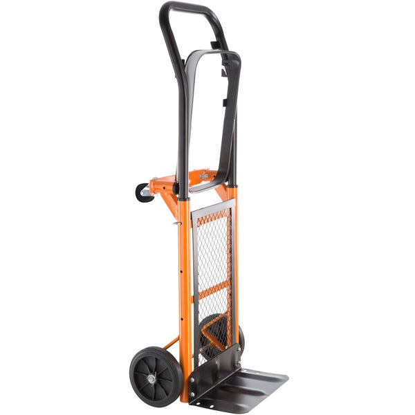 Sackkarre tectake  Belastbarkeit 80 kg 2 in 1 orange
