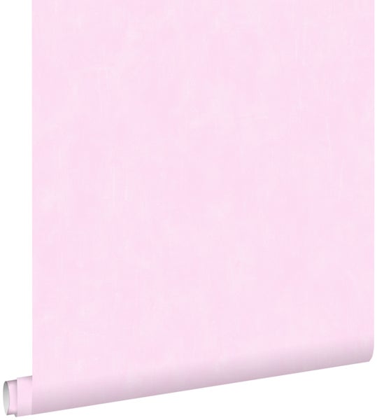 ESTAhome Tapete mit malerischem Effekt Rosa - 53 cm x 10.05 m - 136403