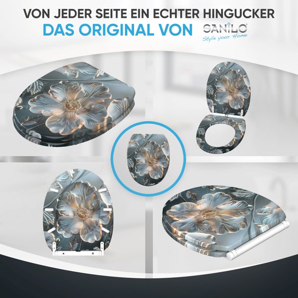 WC-Sitz mit Absenkautomatik & Top Fix Frostia