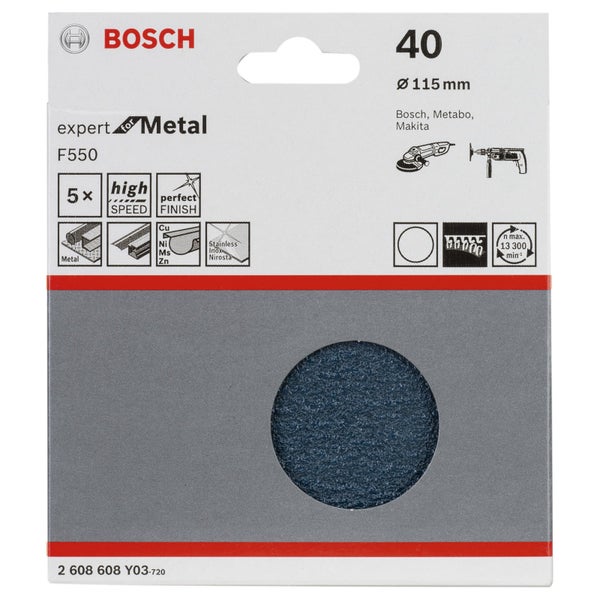 Bosch Fiberscheibe, Körnung 36