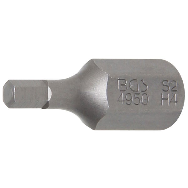 BGS Bit Antrieb Außensechskant 10 mm (3/8) Innensechskant 4 mm - 4950