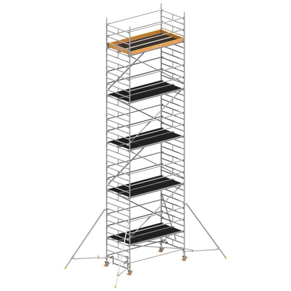 Layher Rollgerüst Uni Breit P2 mit Gerüststützenlänge 2,60m, 11,20m AH