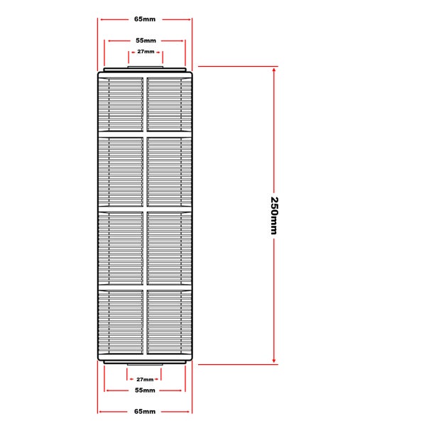 1x NET-10 150µm Sieb - Filtereinsatz für 10 Filtergehäuse