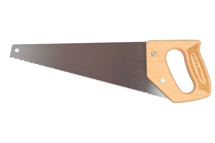 Handsäge mit Holzgriff