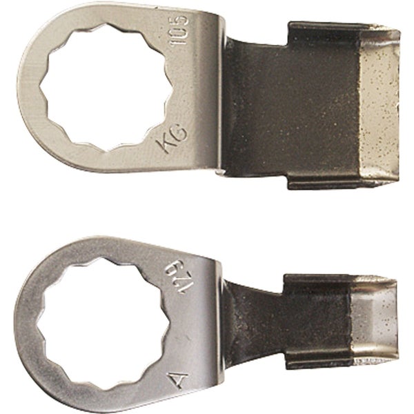 Zwei Werkzeugschlüsselaufsätze