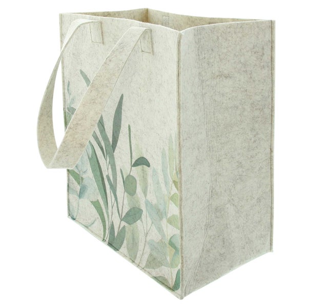 FRANK FLECHTWAREN | Tasche Oversize, FILZ AUS PET, FILZ, 40 x 24 x 45 cm