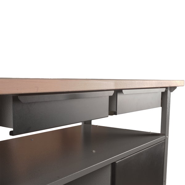 Werkbank mit Schubladen und Ablagefläche