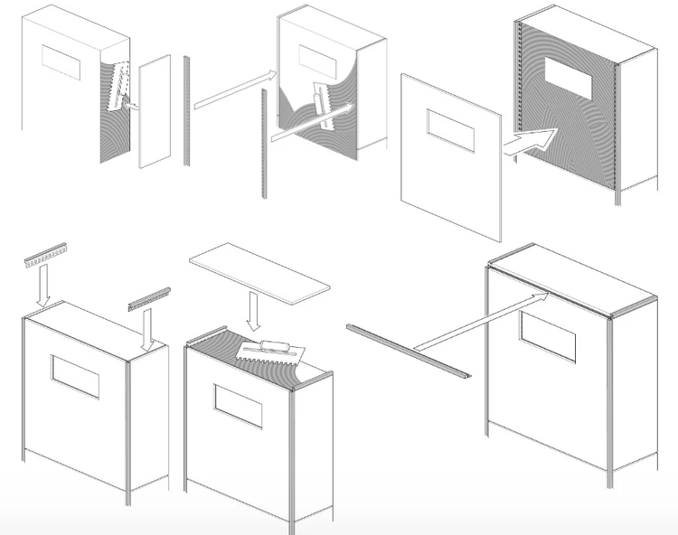 Montageanleitung für einen Badezimmerschrank