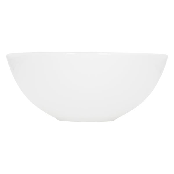 ML-Design Waschbecken aus Keramik in Weiß glänzend, Ø 28x11,6 cm, Runde Aufsatzwaschbecken, Moderne Waschtisch, Waschschale mit Abflussloch, Waschplatz Handwaschbecken, für das Badezimmer und Gäste-WC