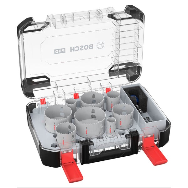 PC Plus Lochsägen-Set Bosch Pro Multi Material 25-86 mm 11 tlg.