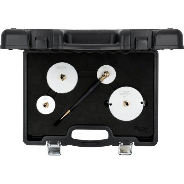 Werkzeugkoffer aus Kunststoff mit Tragegriff und KS Tools Logo
