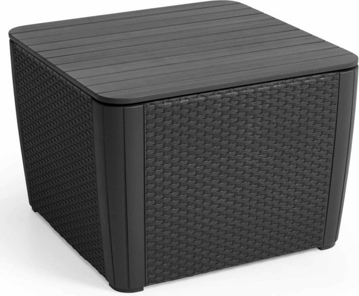 Keter Gartentisch Luzon Plus flat wicker, graphit