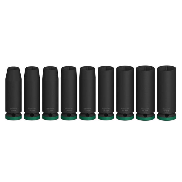 Bosch Impact Control Steckschlüsselsatz mit den Größen 10 mm bis 19 mm