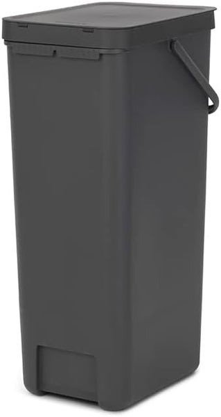 PROREGAL Robuster Papiersammler DSGVO konform DIN A4 Format HxBxT 83,5 x 23 x 25 cm Verzinkter Stahl Rot