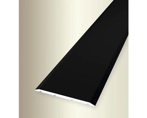 Übergangsprofil 441SK 40x2 mm Alu pulverbeschchtet schwarz 100 cm