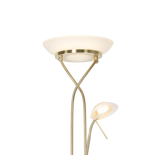 Stehlampe mit Leselampe