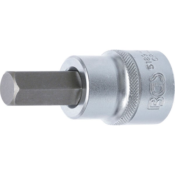 BGS Bit-Einsatz Antrieb Innenvierkant 20 mm (3/4) Innensechskant 17 mm - 5189-H17