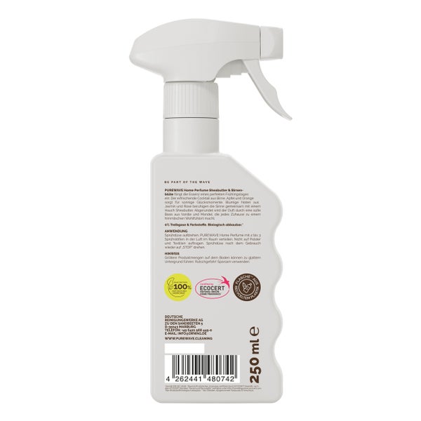 PUREWAVE Home Perfume SHEABUTTER & BIRNENBLÜTE