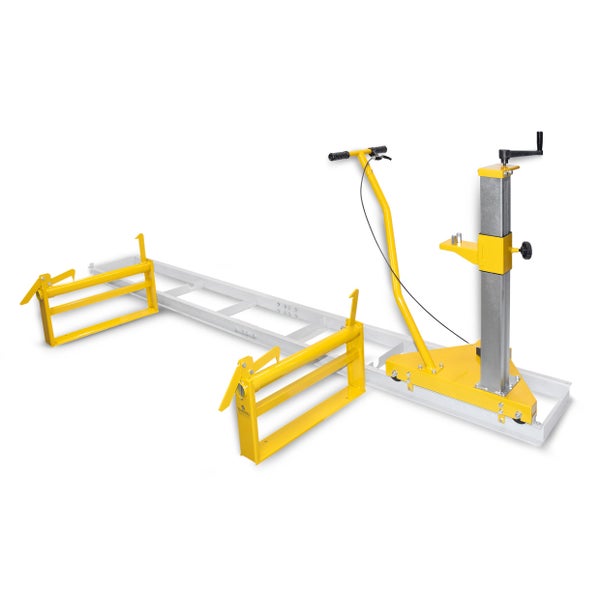 Baustützenwagen zum horizontalen und vertikalen Bewegen von Lasten