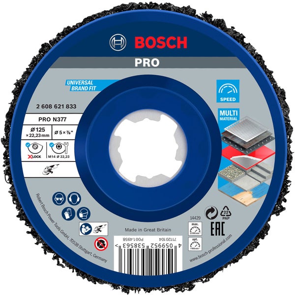Bosch Pro Fächerscheibe Durchmesser 125 mm