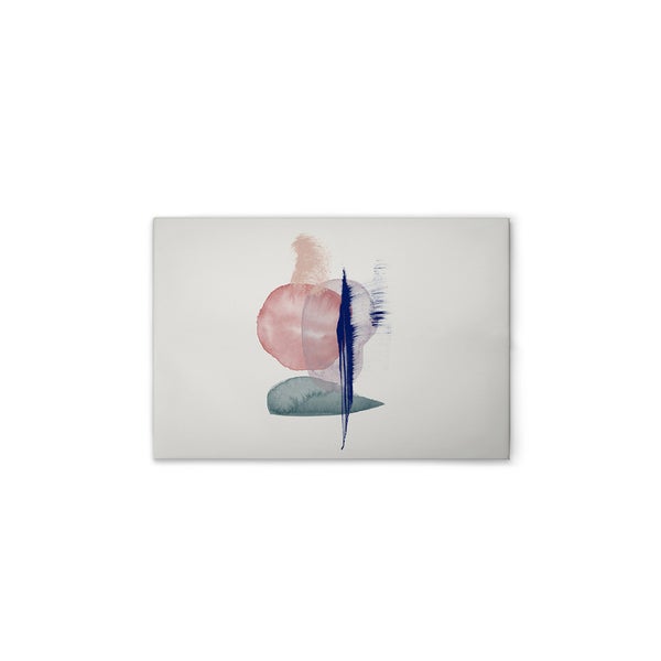 Abstraktes Wandbild mit Farbflächen